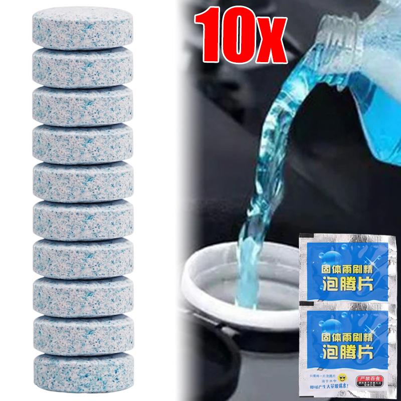 Car Windscreen Wiper Solid Cleaner Effervescent Tablets Cleaning Universal Windshield Window Glass Water Dust Washing Cleaner