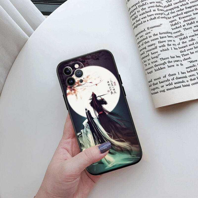 MH91 Mo Dao Zu Shi Phone Shell Case for iPhone 7 8 11 12 13 14 15 16 17 16E XS Pro Max XR X SE Air