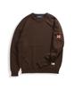 Geonjiulleunseu Cotton Raglan Pocket Sweater - Dark Brown