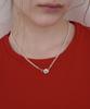 Still Instant Rose With Dew - Necklace 05