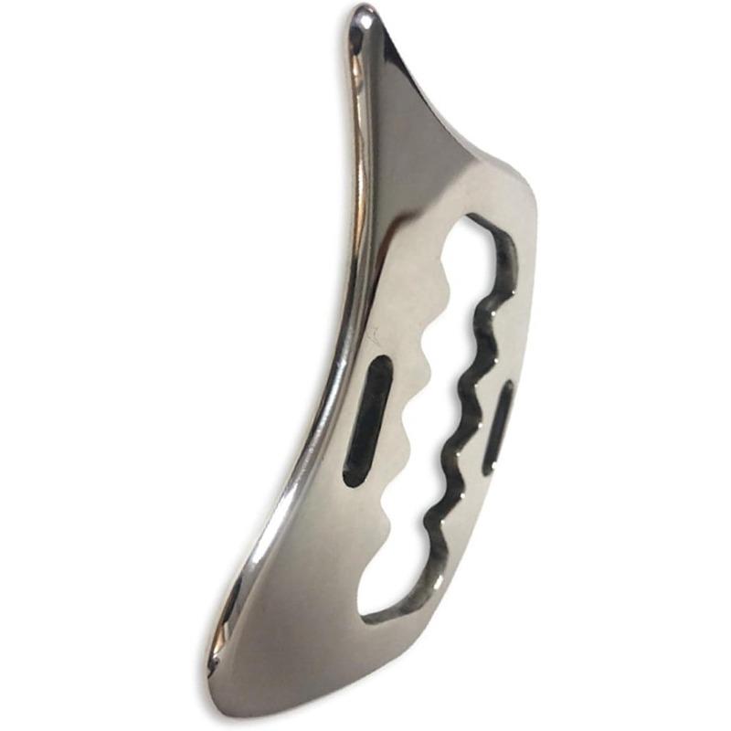 

Инструмент для скребкового массажа гуа-ша из нержавеющей стали для облегчения боли в теле