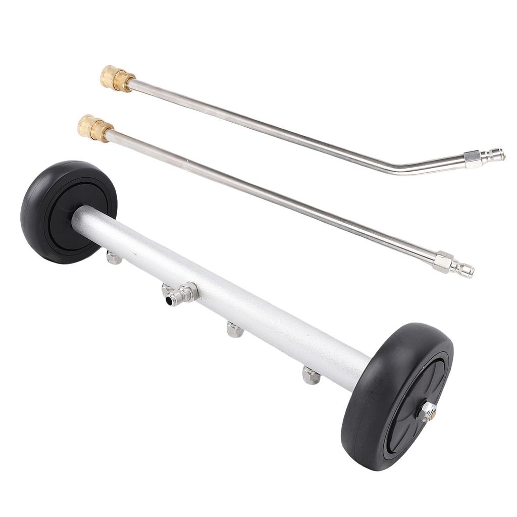Undercarriage Cleaner with Extension Wand 17.7 Inch Pressure Washer Under Vehicle Cleaner for Car Truck SUV Trailer