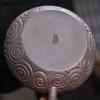 1 set di teiere cinesi in argilla viola Yixing, in ceramica grezza, retrò, fatte a mano, di piccola capacità, set da tè Kung Fu per uso domestico