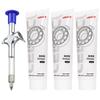 Motorcycle Bicycle Maintenance oil, Bearings Lubricant Grease & Gun, MTB Road Bike Maintenance Syringe Tool