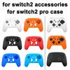 Controller Silicone Cover Anti-Slip Sweat-Proof Grip Case With Textured Handle Covers For Switch 2 Pro