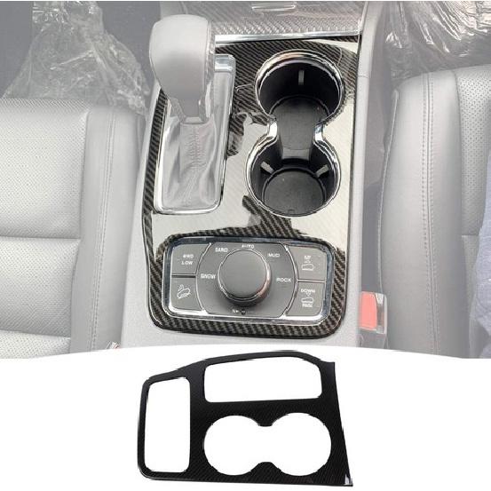 Center Console Gear Shift Panel Decor Cover Trim for Jeep Grand Cherokee 2016-21