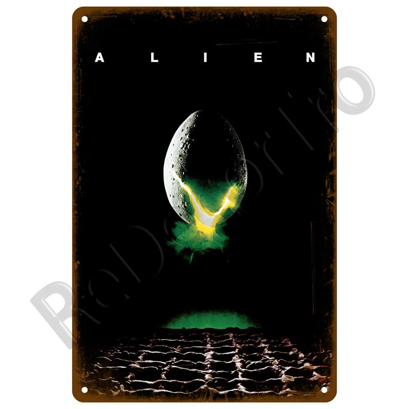 Movie Metal Sign Industrial Deco Retro Film Tin Sign Aesthetic Living Room Vintage Poster Vintage Metal Wall Decor Decoration