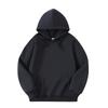 Autumn and Winter New Pure Cotton Solid Color Loose Casual Sports Jacket with Thick Fleece Hooded Sweatshirt