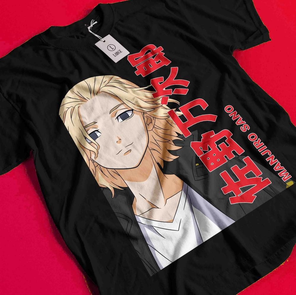 Tokyo Revengers T-Shirt Manjiro Sano Shirt Takemichi Hanagaki Tshirt Ken Hakkai BB1036