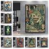 Japanese Anime Pokemon Bulbasaur Squirtle Poster Wall Art Picture Painting Modern Room Decorate Picture Classic Kids Gifts