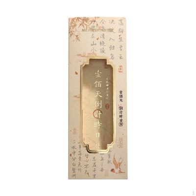 Desk Calendar Chinese Year Decoration Poetry Series Multipurpose Practical Standing Flip