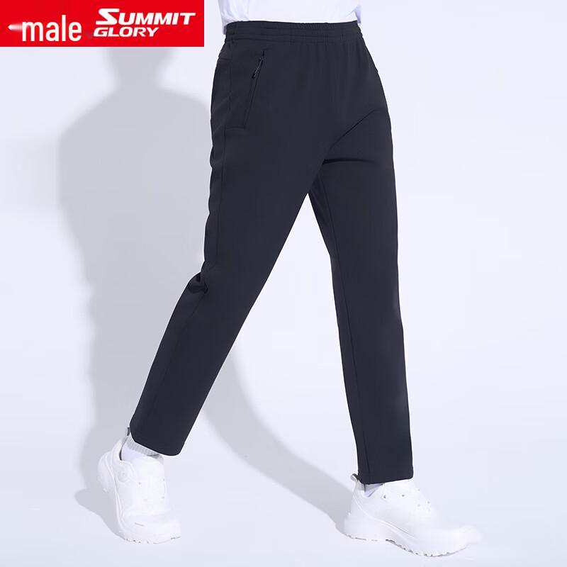 Men s Fleece-Lined Soft Shell Straight Leg Pants MF6831 XXL