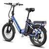 Elektrofahrrad Fafrees F20 Flex 20" Reifen 250W Motor Faltbares City E-Bike Höchstgeschwindigkeit 25 km/h Doppelscheibenbremsen 36V 25Ah Maximale Zuladung 140 kg