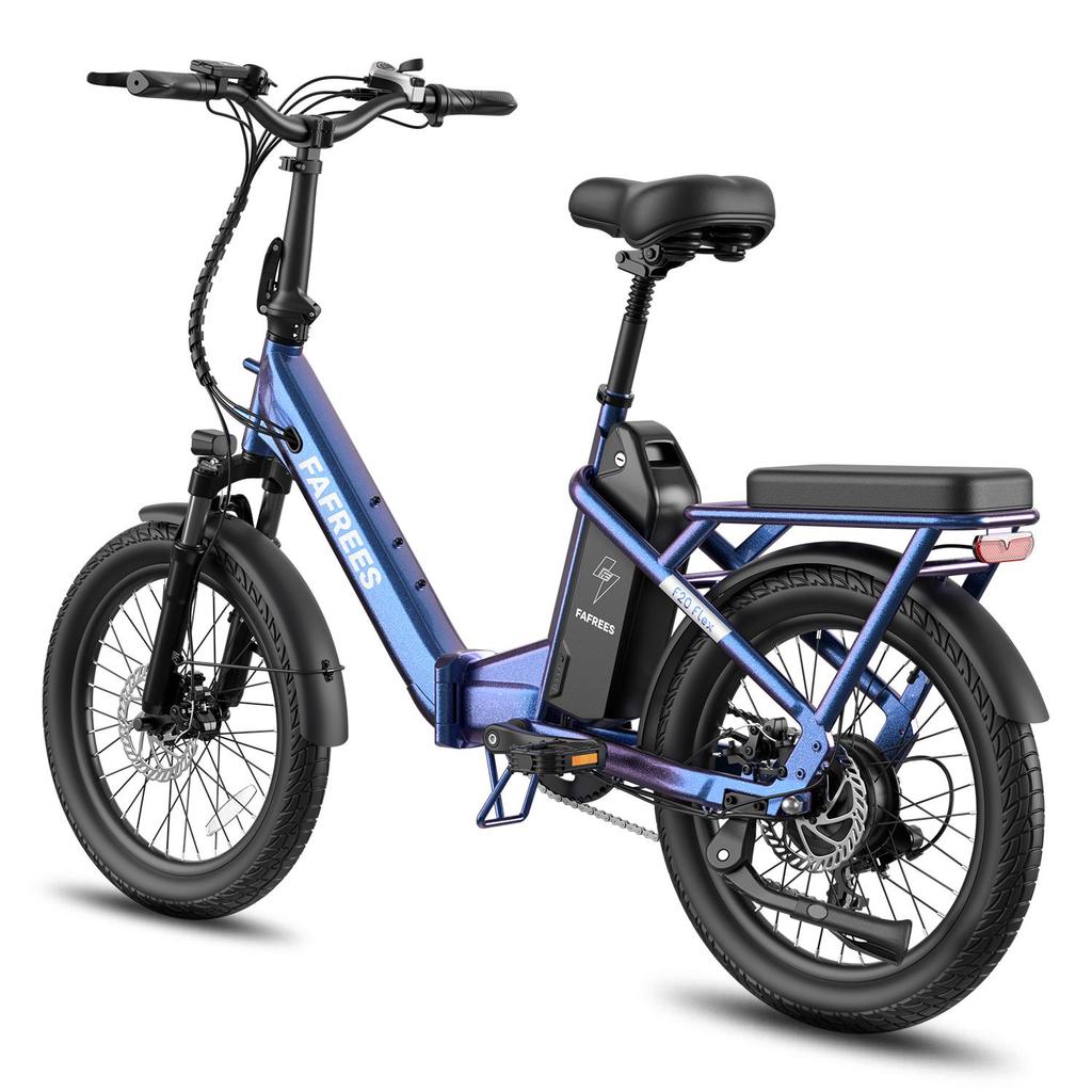 Elektrofahrrad Fafrees F20 Flex 20" Reifen 250W Motor Faltbares City E-Bike Höchstgeschwindigkeit 25 km/h Doppelscheibenbremsen 36V 25Ah Maximale Zuladung 140 kg
