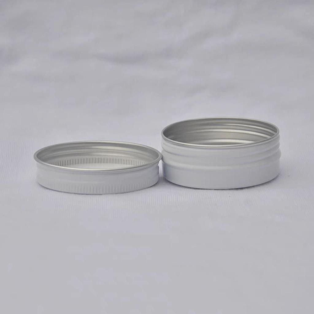 50 Pcs White Color 30ml Aluminum Jar 30g Aluminum Tin Container 30ml Cosmetic Jar 30g Cream Jar
