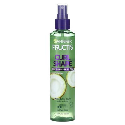 Garnier, Fructis, Curl Shape, Definuje a tvaruje, Sprejový gel, 8,5 fl oz (250 ml)