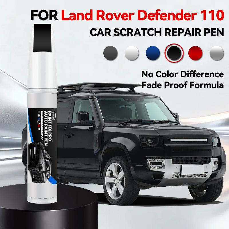 

OPRTAMG Purpose Vehicle For Land Rover Defender 110 Paint Repair Pen Touch Up Scratch Remover DIY Auto Accessories Black White B
