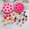 3D Fruit Shaped Fondant Molds Mini Fruit Shaped Fruit Fondant Molds DIY Heat-Resistant Chocolate Molds Gummies Making