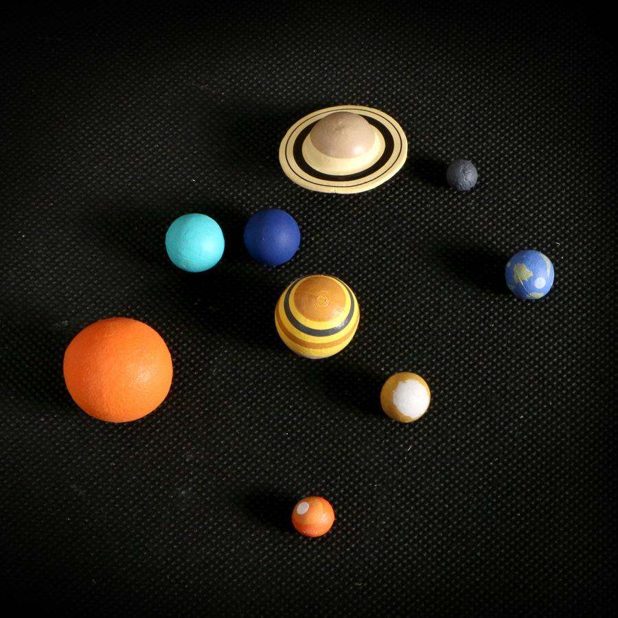 3D Solar System Model: Educational Planetary Set for Kids