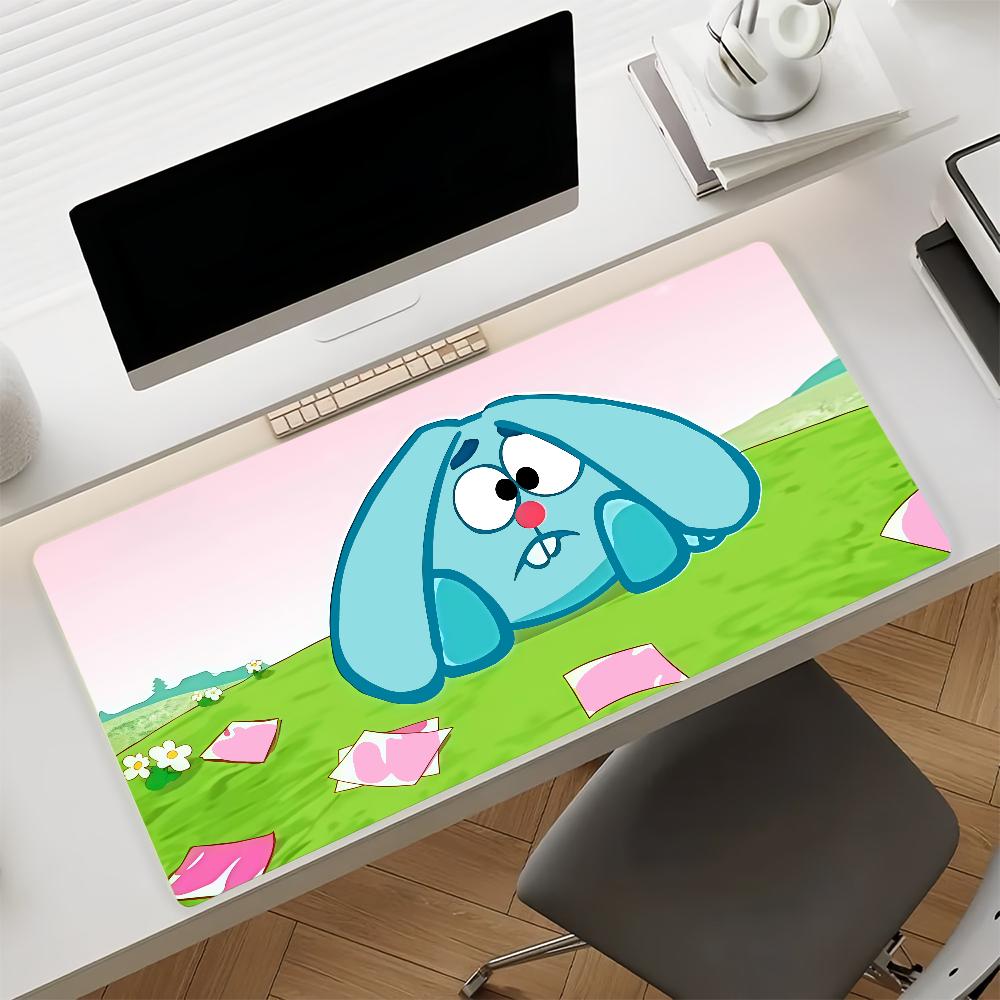 Cartoon Cute K-KikoRiki Smeshariki Mouse Pad Square Office Gaming Desk Mat Waterproof Non-Slip Rubber Decorative