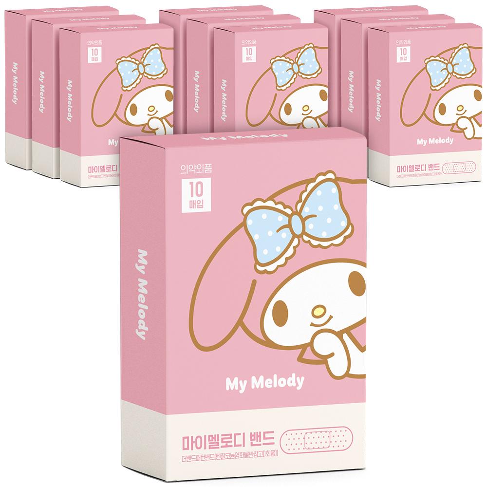 ATEX Kids Character Bandages 10pcs X 10box - Cartoon Adhesive Bandage, Korean