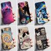 Casing For LG K22 Soft Case LMK200Z LMK200E LMK200B LM-K200 Aesthetic Cute Cat Cartoon Phone Back Cover Shockproof Black Bumper