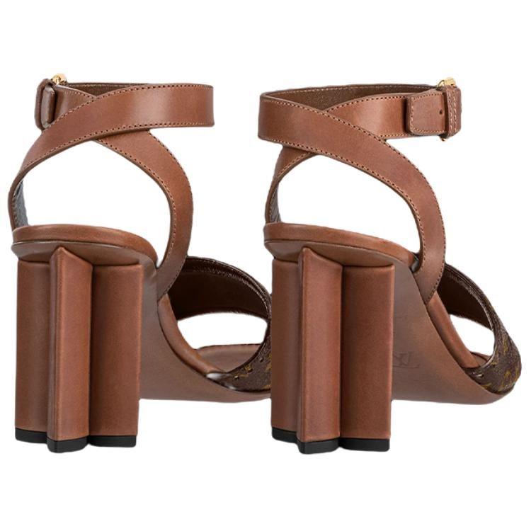Louis Vuitton Silhouette Stylish Sandal Women's Umber 1A9QCJ