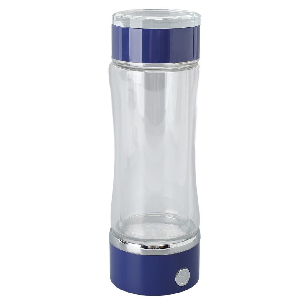 Hydrogen Generator Water Bottle 420ml SPE PEM Technology Water Ionizer Rechargeable Hydrogen Rich