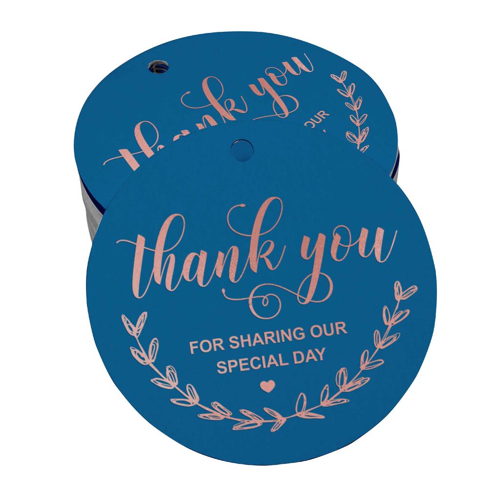 Inkdotpot Thank You For Sharing Our Special Day Bridal Shower-Baby Shower-Retirement-Wedding-Birthday Bottle Tag
