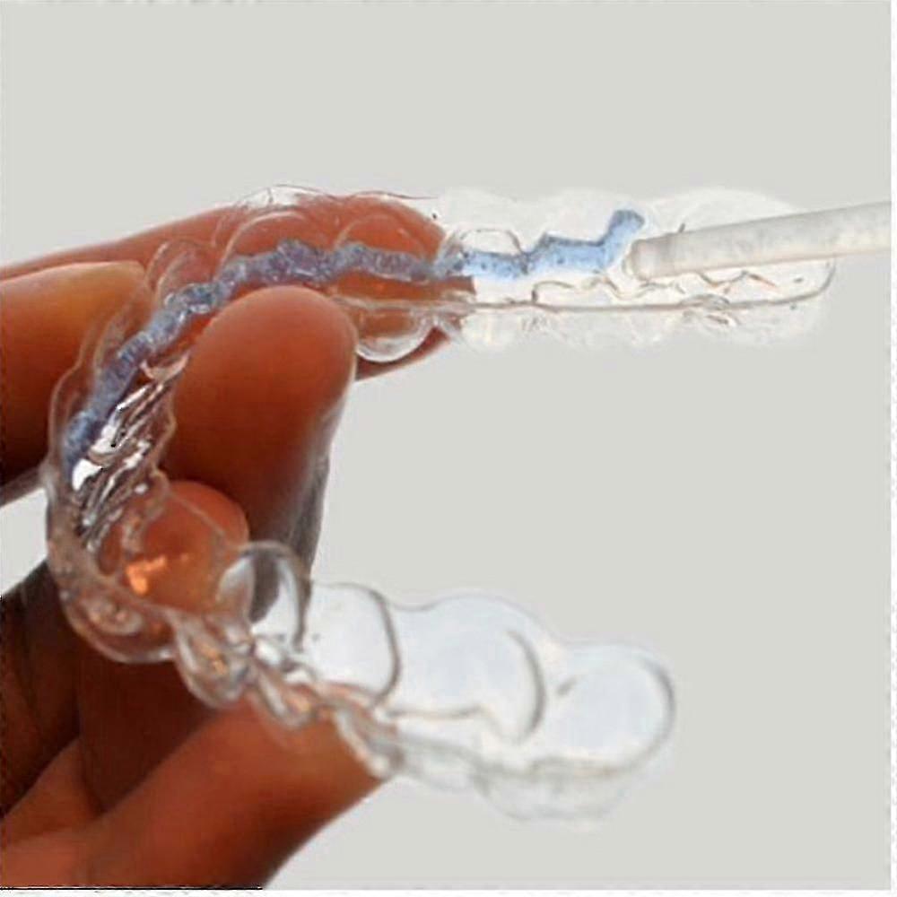 2 Pcs Invisible Orthodontic Braces with Thermoforming Mouthguard, Teeth Trays & Oral Hygiene Tools