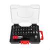 32 Pieces Drill Driver Screwdriver Accessory Kit High Hardness Hex Bit Socket Set Boxed Storage
