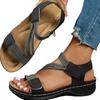 New Thick-soled Velcro Flip-flops for Women, Suitable for Intense Exercise, Large Size Beach Shoes