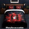 Bournemouth Football Design Bed Bedding Set 1 Duvet Cover + 2 Pillowcases Soft Breathable Household Bed Linens