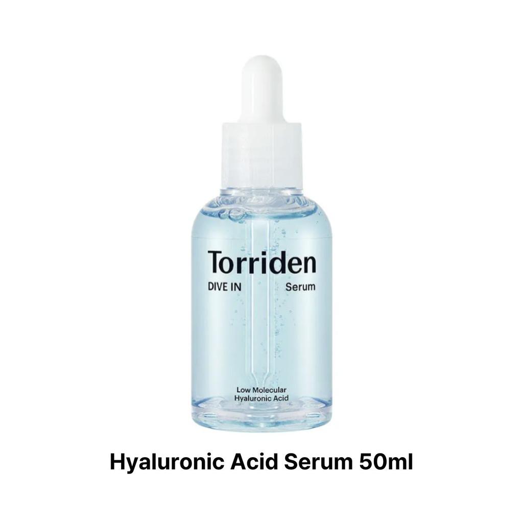 [S.NATURE] Aqua Squalane Moisturizing Cream 60ml + [TORRIDEN] Dive-In Low Molecule Hyaluronic Serum 50ml