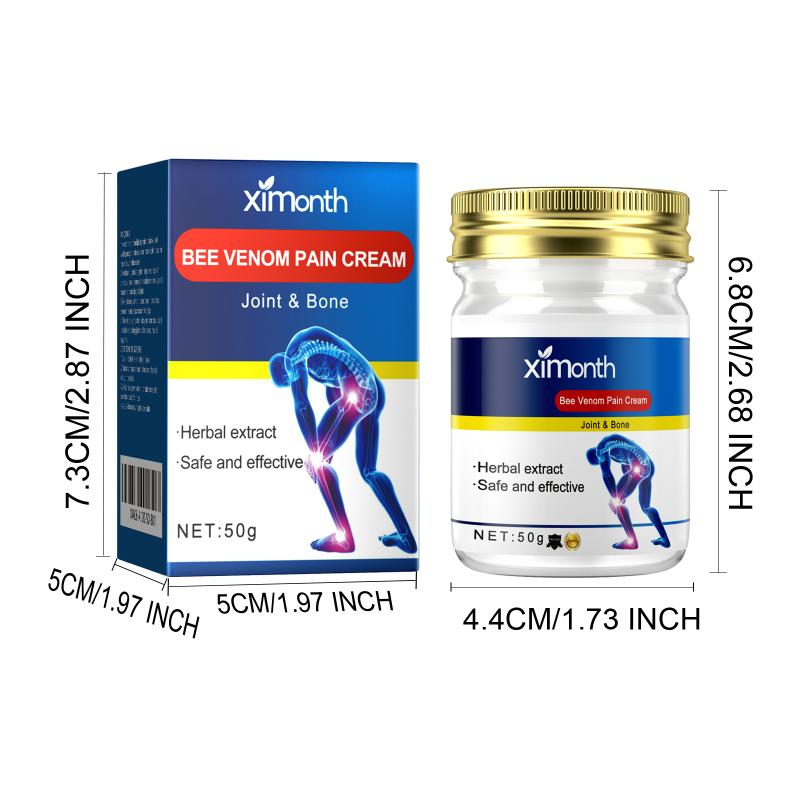 Bee Venom Muscle Care Cream for Joint Arthritis Knee and Lumbar Pain Fast Relief Home Massage
