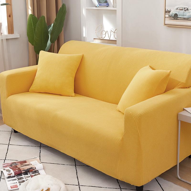 Stretch Sofa Cover Cover All Wrapped Cover Four Seasons Anti-Scratching Simple Modern Sofa Full Cover Towel Cloth