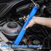 Ratchet Wrench With Socket Drive Offset Extension Wrench Extension Wrench With 1/4" 3/8" 1/2" Square Drive Adapter