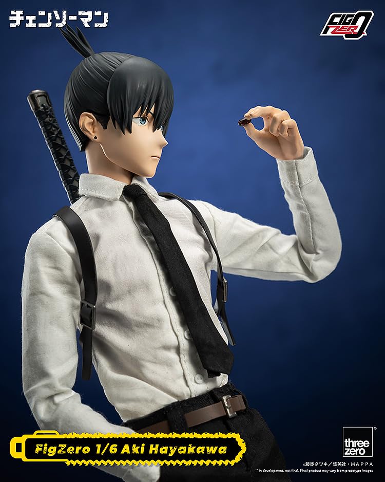 Figurka Zero Chainsaw Man Aki Hayakawa, malovaná pohyblivá figurka 1/6 1/6 ABS&PVC&POM