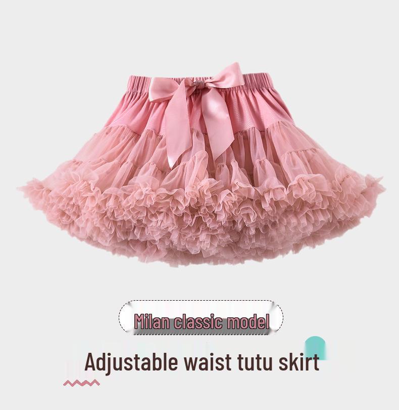 Kék Princess Tutu Szoknya: Lányok Tavaszi/Nyári Hálós Ruha