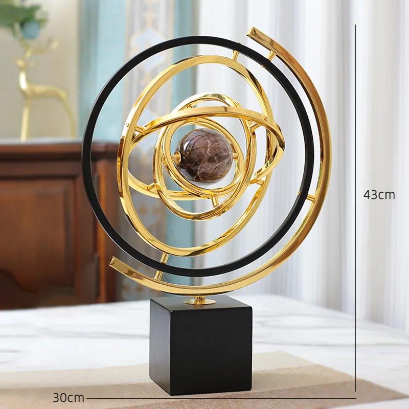 High Grade Globe Decoration Nordic Office Study Desktop Living Room TV Cabinet Home Decoration