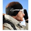 Thermo-Fleece-Stirnband fürs Radfahren, Ohrenschützer mit Brillenloch für Motorrad, Wintersport, Skifahren