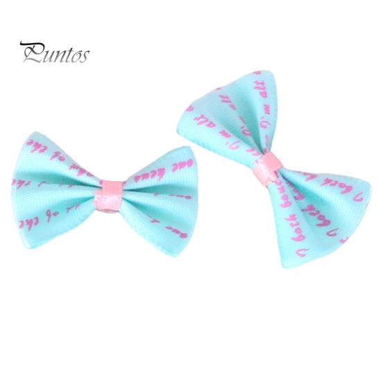 6 Pcs Dog Cat Puppy Hair Clips Bow Tie Flower Bowknot Hairpin Pet Grooming