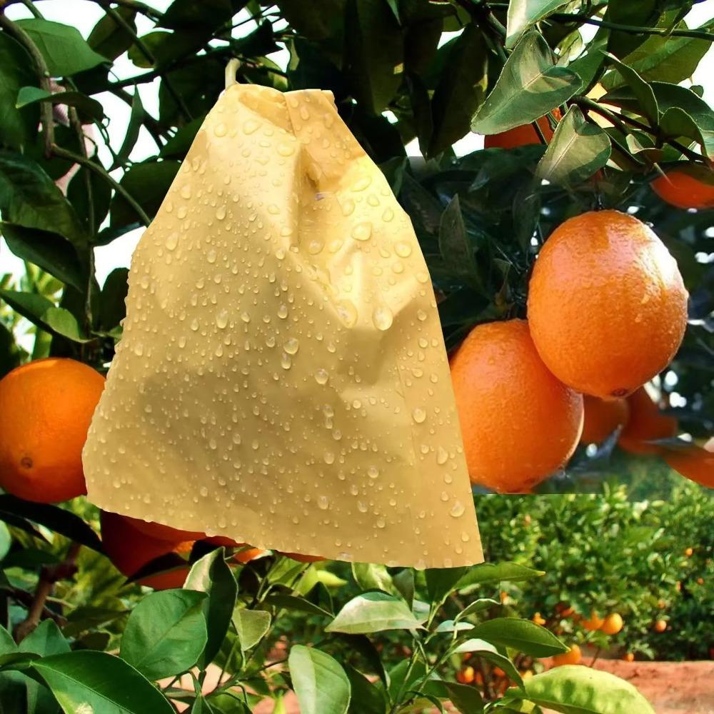 

100pcs Anti-Bird Grape Protection Cover Sun-proof Fruit Vegetable Paper Bag Fruit Pear Peach Style 8