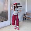 Deconstruction of Bright Overalls Men's and Women's Summer Niche Design Denim Over the Knee Shorts