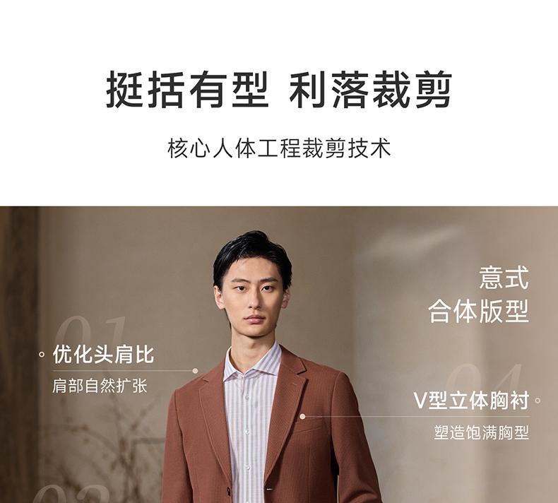 [Machine Washable+No Ironing] Langdeng Men's Retro Suit Jacket 2025 Autumn New Business and Leisure Single West