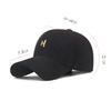 Autumn Winter Embroidery Letters Corduroy Cap Men Women Velvet Warm Baseball Cap