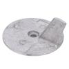 Trim Tab Anode Aluminum Alloy 664 45371 01 Replacement for 25 to 50HP Outboard Motor