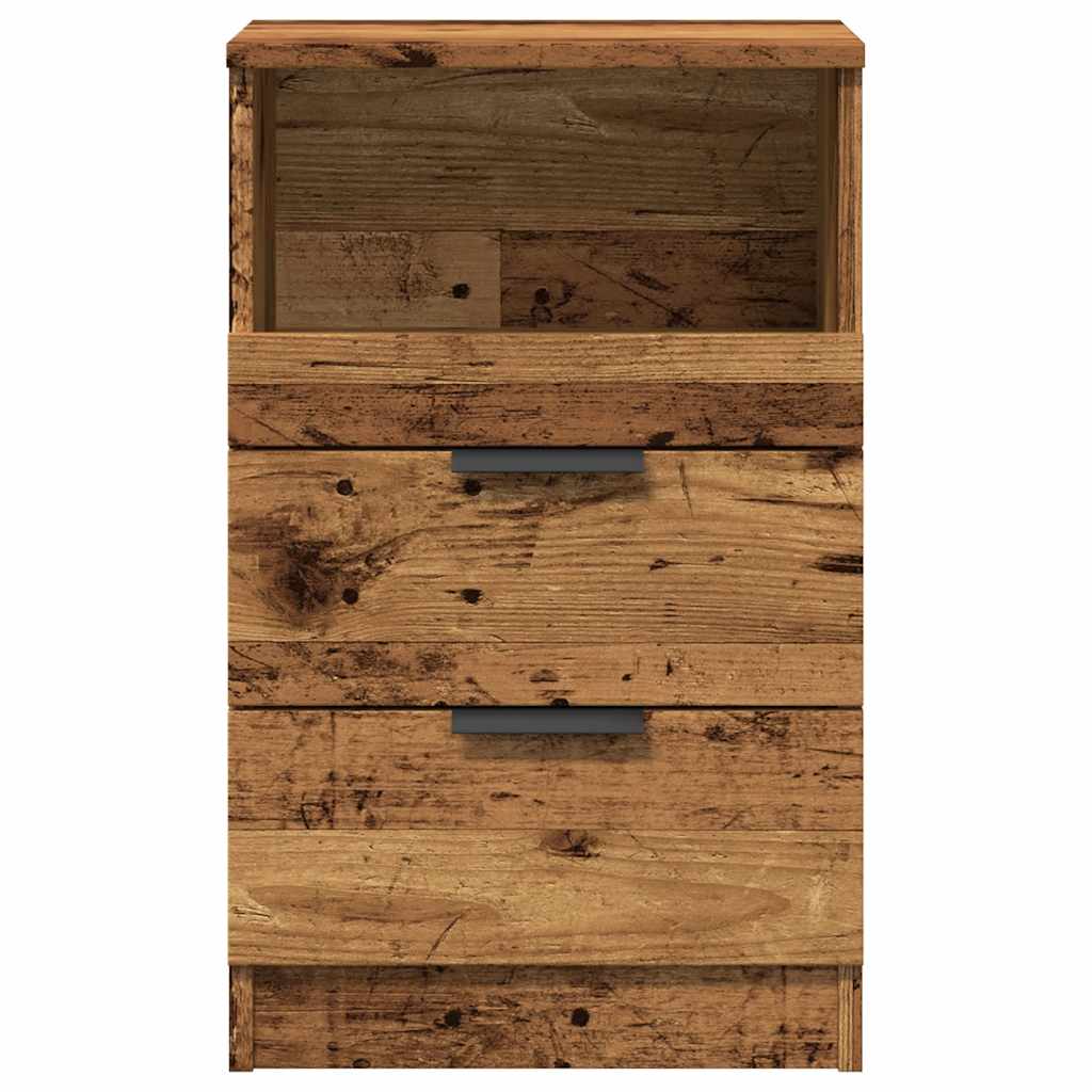 Vidaxl Szafka Nocna, Stare Drewno, 40X36X65Cm, Materiał Drewnopochodny