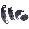 1 Set Motorcycle Front and Rear Brake Pads for KAWASAKI ZR250 Balius 1991-1995 ZZR 250 ZZR250 EX250 1990-2001 Brake Disks