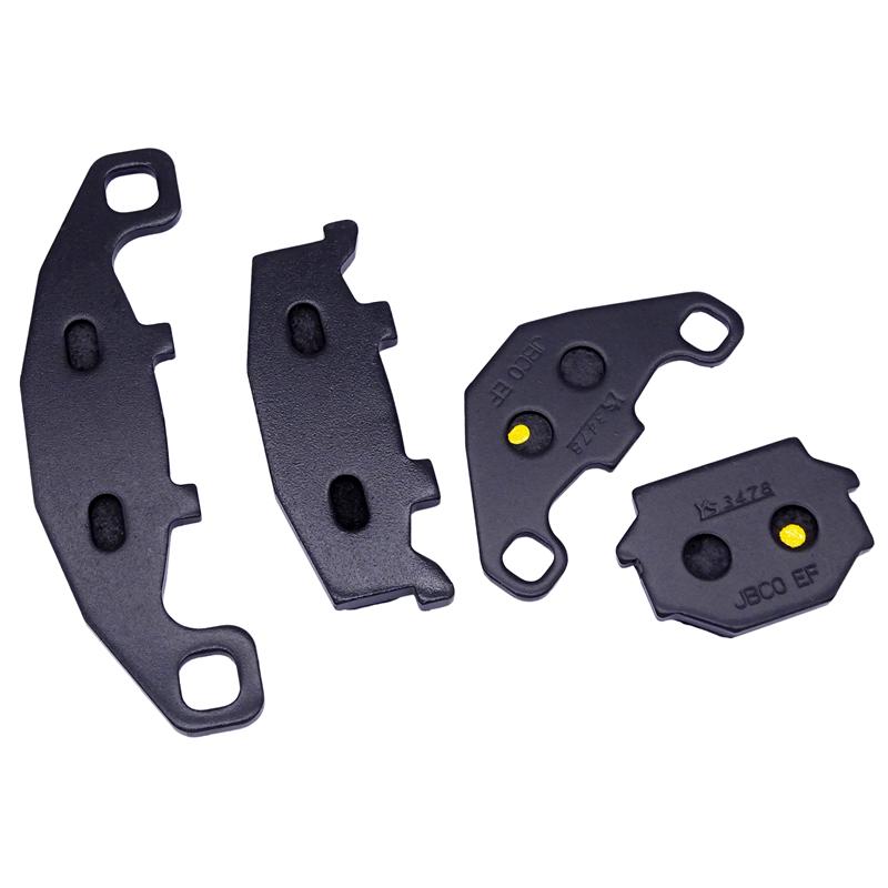 1 Set Motorcycle Front and Rear Brake Pads for KAWASAKI ZR250 Balius 1991-1995 ZZR 250 ZZR250 EX250 1990-2001 Brake Disks